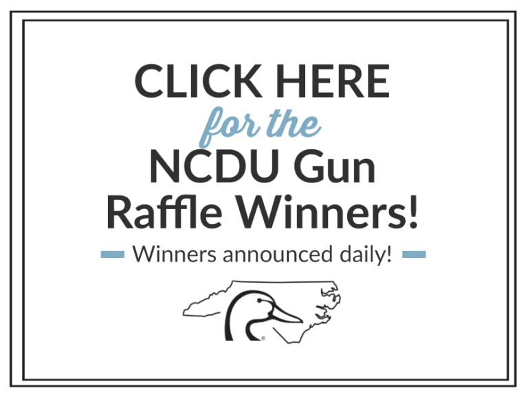 NC Gun Raffle Rules NC Ducks Unlimited